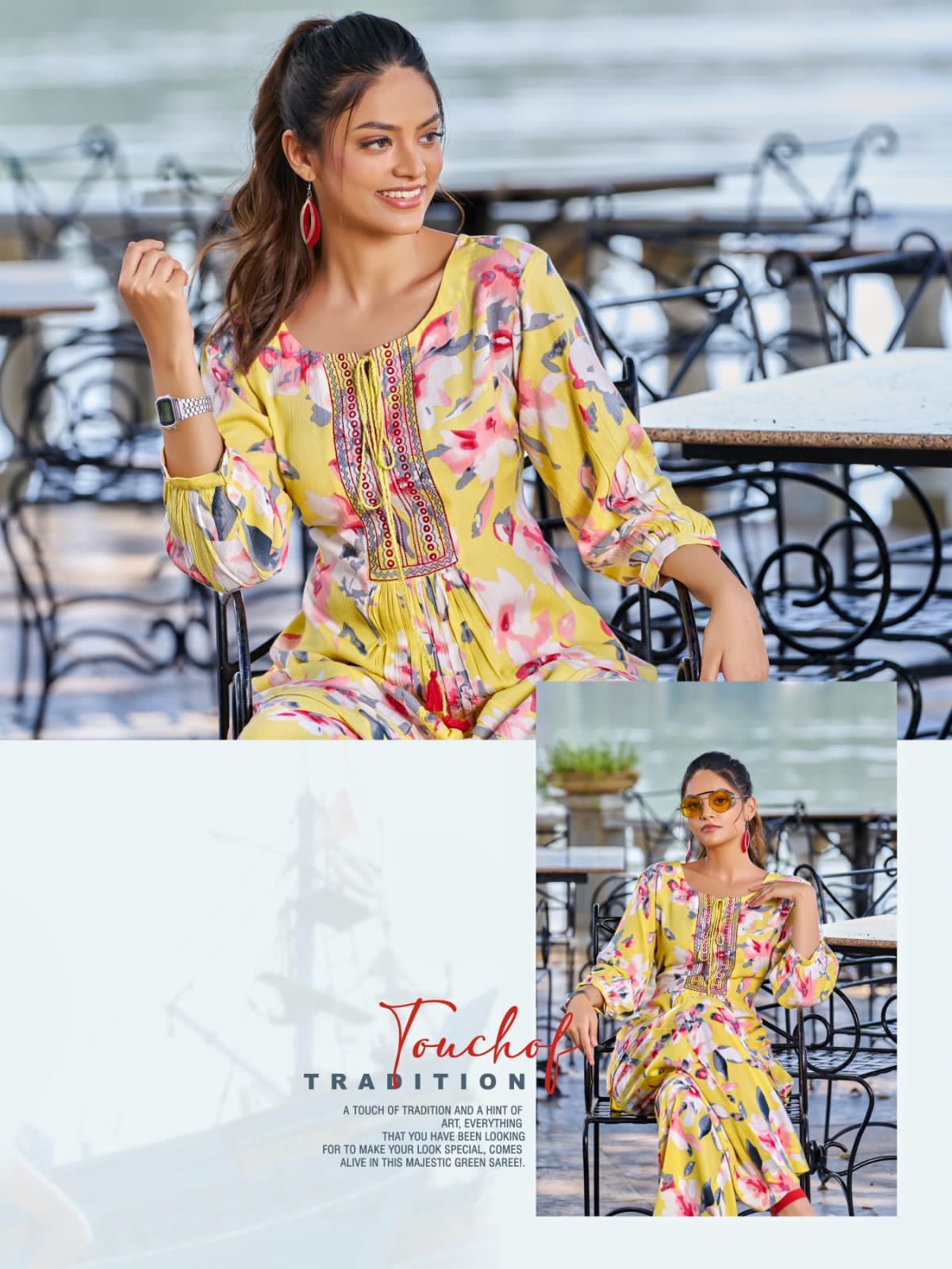 Alexa By Ladies Flavour 1001 To 1004 Top With Pant Catalog